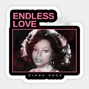 endless love - vintage minimalism Sticker